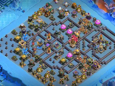 Layout TH18 Legend League Base with Offset Town Hall