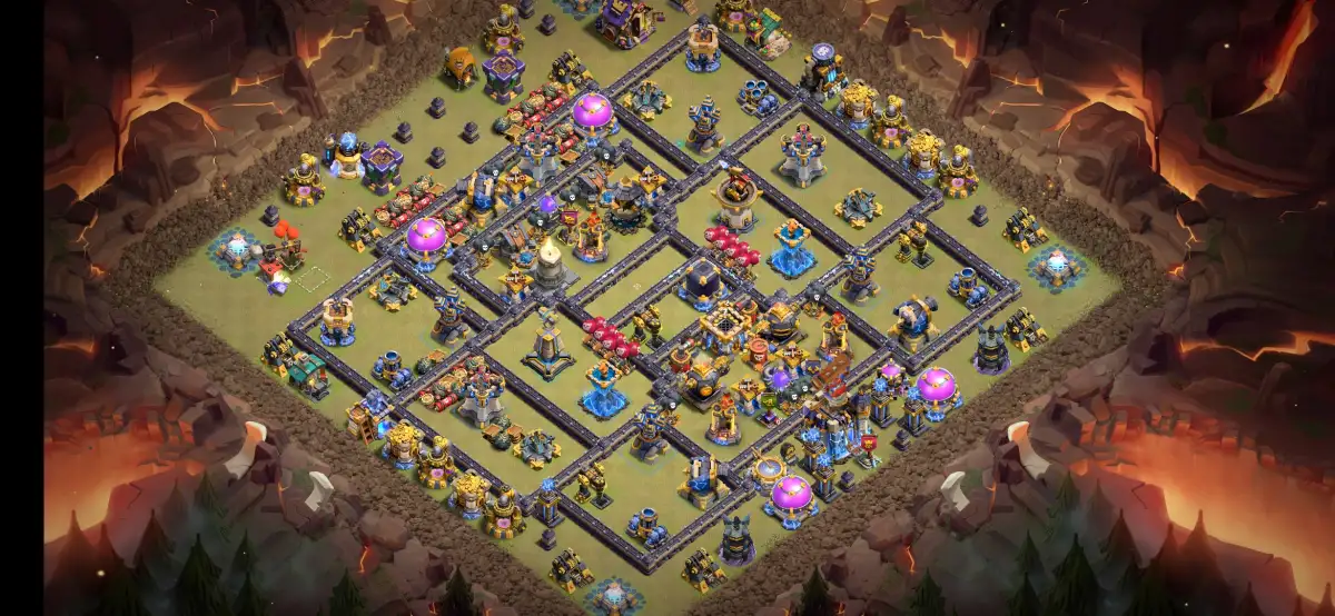 TH18 War Base Anti 2 Star Layout for Legend League