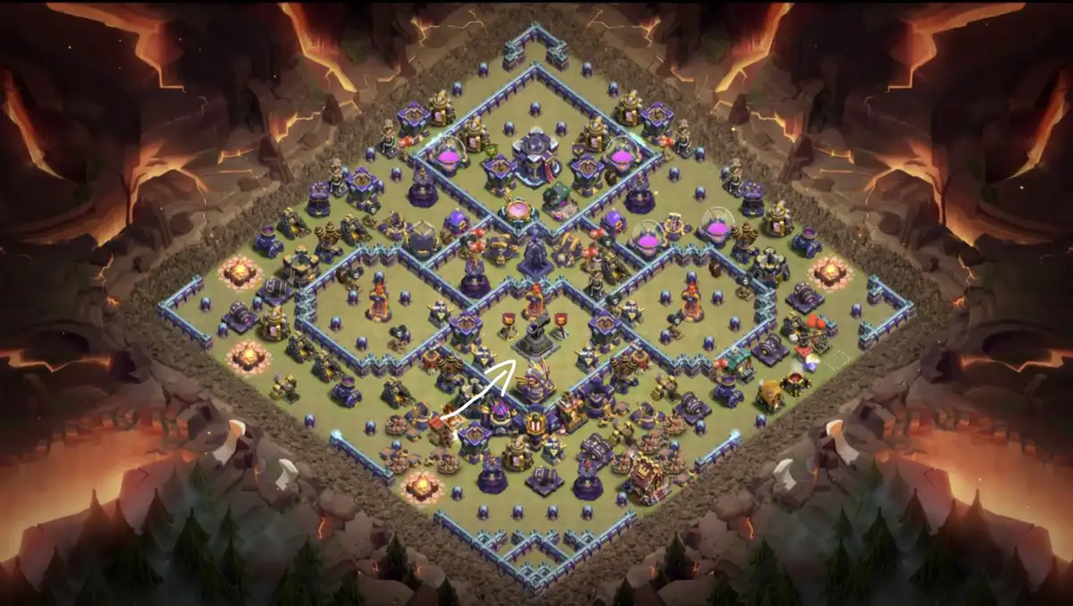 TH15 War Badr Anti 3 Star Base for Clash of Clans