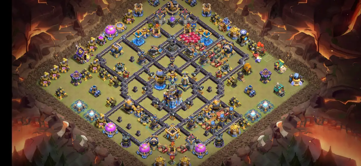 TH18 War Base Anti 2 Star Layout for Legend League