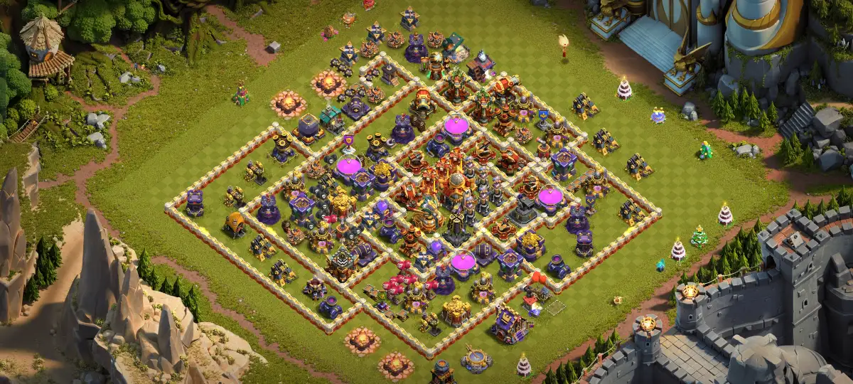 TH16 Anti 2 Star War Base Layout | Clash of Clans