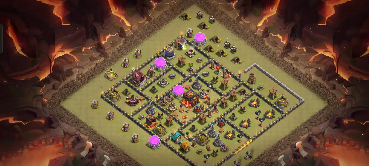 TH10 Anti 3 Star Legend League Base Layout Copy Link