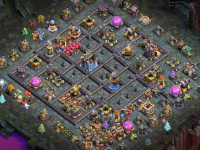 Layout Best TH18 Anti 2 Star Legend League COC Base Layout 2026