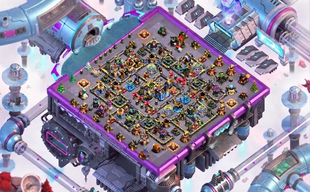 TH18 Defense Coc Layout | Anti 2 Stars Mighty Defense *New*