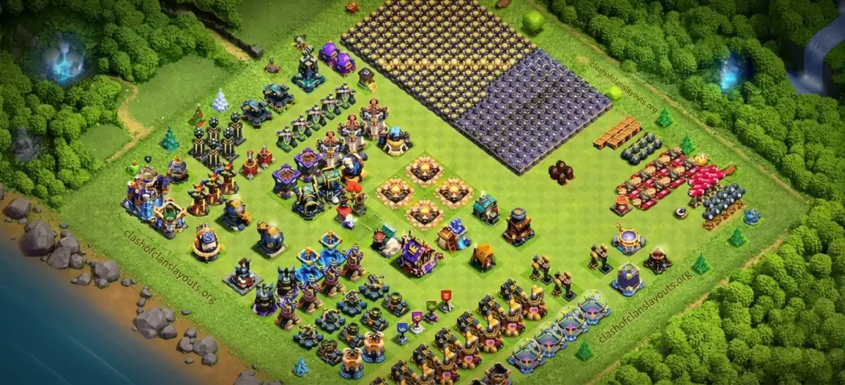 Best TH18 Troll / Funny Coc Layout | Happy COC Gaming