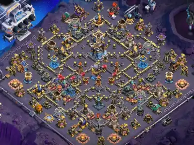 Layout Clean TH18 Defense Coc Layout | Legend League Apex Citadel