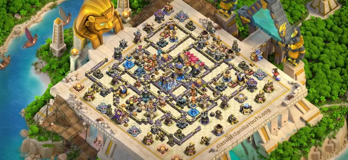 War-Focused TH18 Defense Coc Layout | Legend League Supreme Stronghold