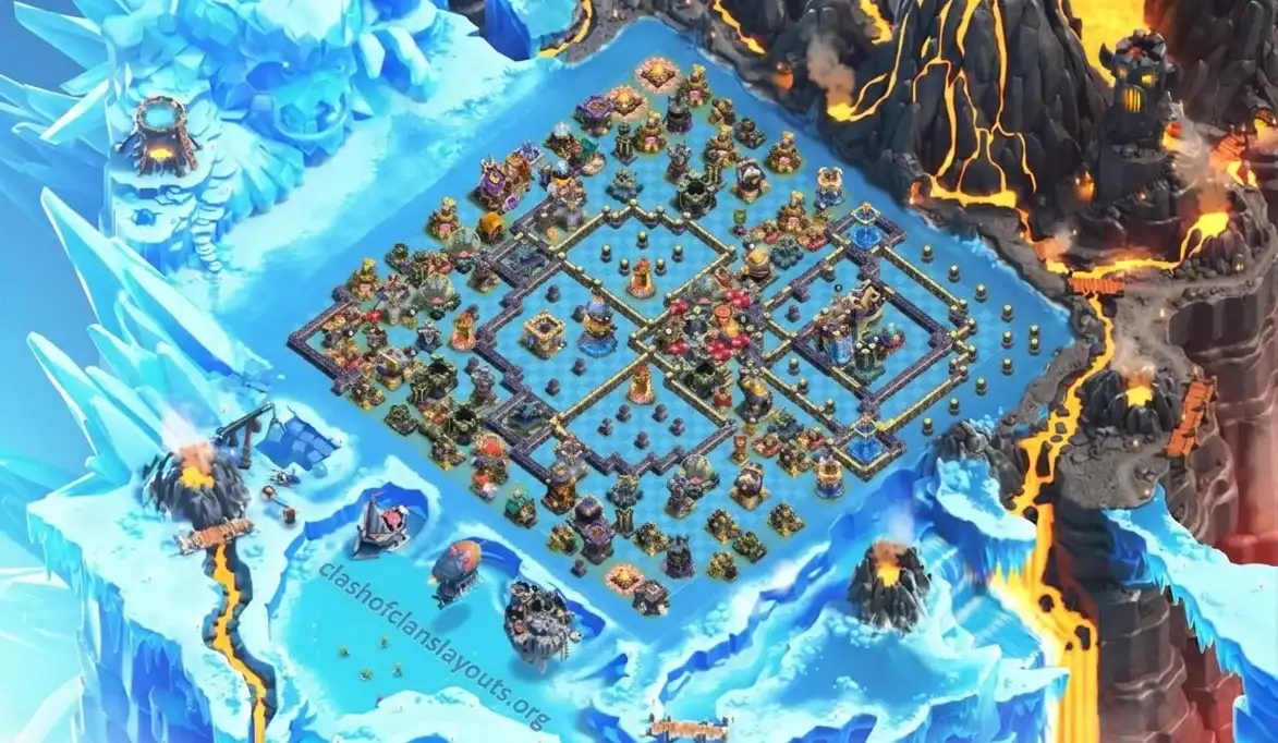 New TH18 War Coc Layout | Anti 3 Stars CWL Latest Beast
