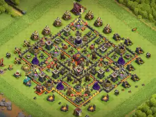Practical TH10 War Coc Layout | Anti 2 Stars BaseMelon