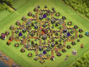Smartest TH10 War Coc Layout | Anti 3 Stars Raids Proof