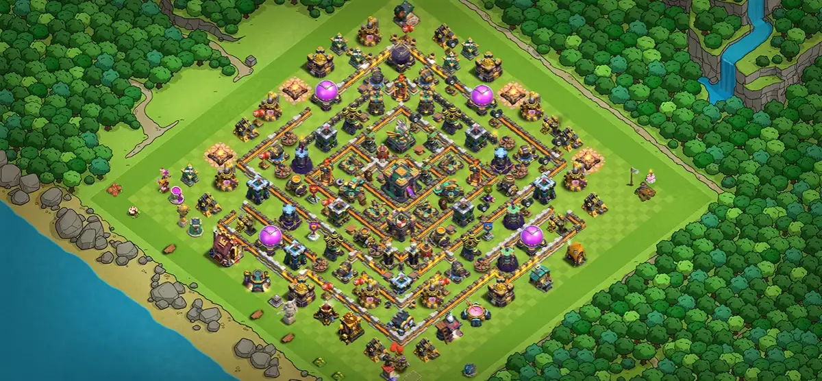 Flawless TH14 War Coc Layout | Legend League Yeti War