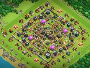 Flawless TH14 Farming Coc Layout | Legend League Golden Farm