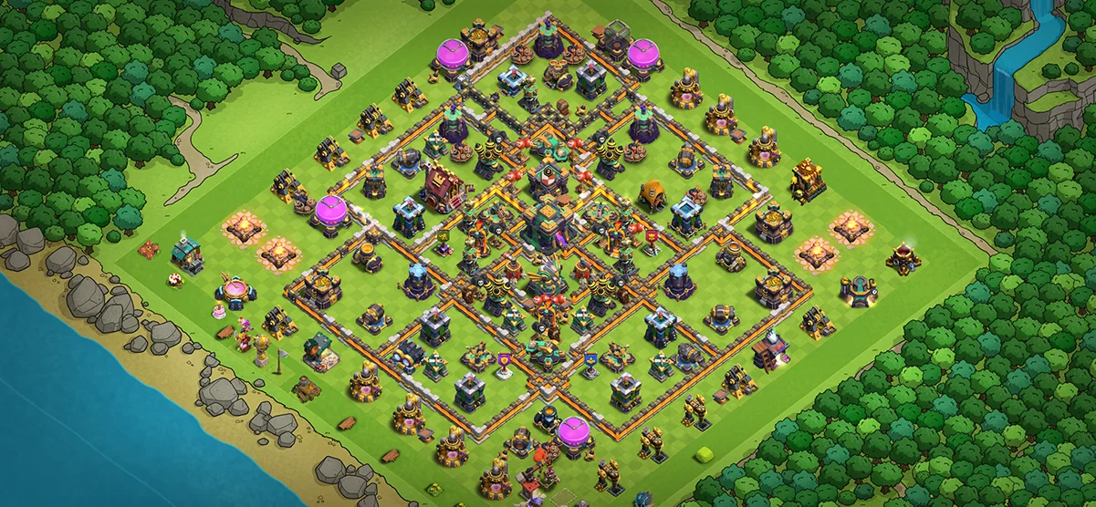 Base-Breaker TH14 War Coc Layout | Anti 2 Stars Indian Clans