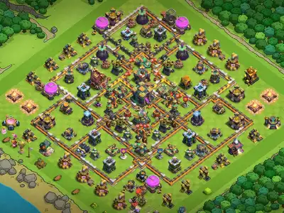 Layout Base-Breaker TH14 War Coc Layout | Anti 2 Stars Indian Clans