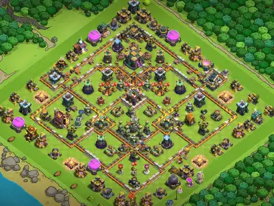 Layout Meta TH14 War Coc Layout | Anti 3 Stars Philippine Clans 