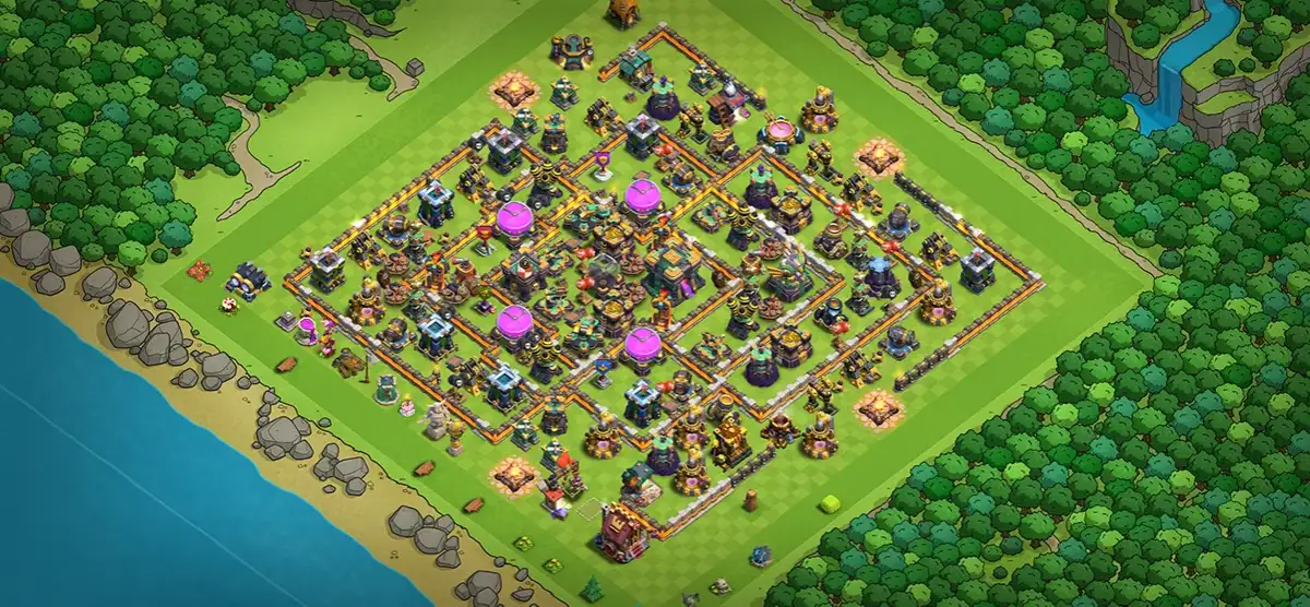 Expert TH14 Farming Coc Layout | Anti Air / Electro Dragon USA best clans
