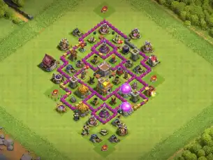 Approved TH7 War Coc Layout | Anti 3 Stars BiteMe