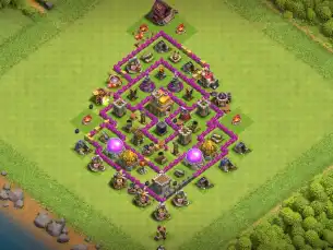Strategic TH7 Defense Coc Layout | Anti Air / Dragon Mother of Dragon