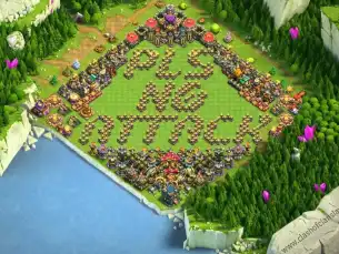 TH17 Troll Base: "PLS NO ATTACK" Art Layout (With Link)