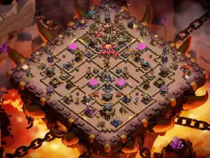 TH17 Diamond War Base – Anti 2 Star & Anti Electro Dragon
