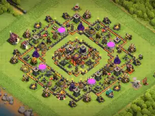 Aggressive TH10 Defense Coc Layout | Hybrid Mighty Prince