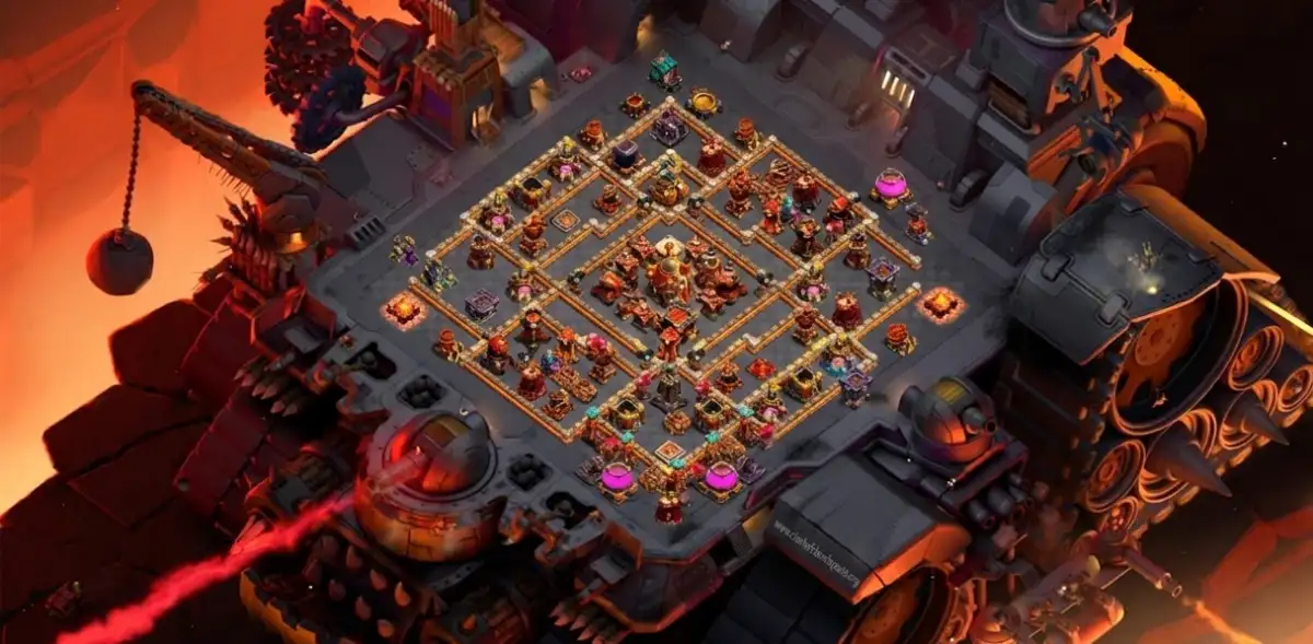 Pro TH16 War Coc Layout | Anti 2 Stars ninja warrior latest 2026 