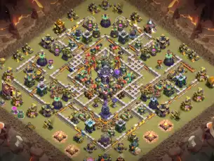 Farm-Safe TH15 War Coc Layout | Anti 3 Stars BigBoss