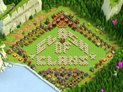 Layout Latest TH16 Troll / Funny Coc Layout | Queens land 2026 new 
