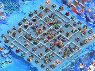 Layout Tactical TH16 War Coc Layout | Legend League Bengal Tigers Latest CWL