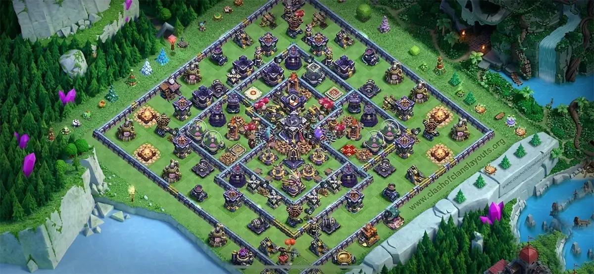 Latest TH15 Farming Coc Layout | Anti Everything farmer home