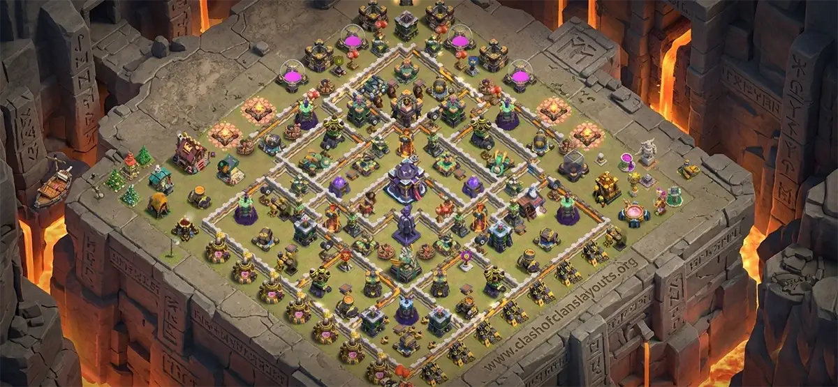 Push-Ready TH15 War Coc Layout | Legend League CWL India