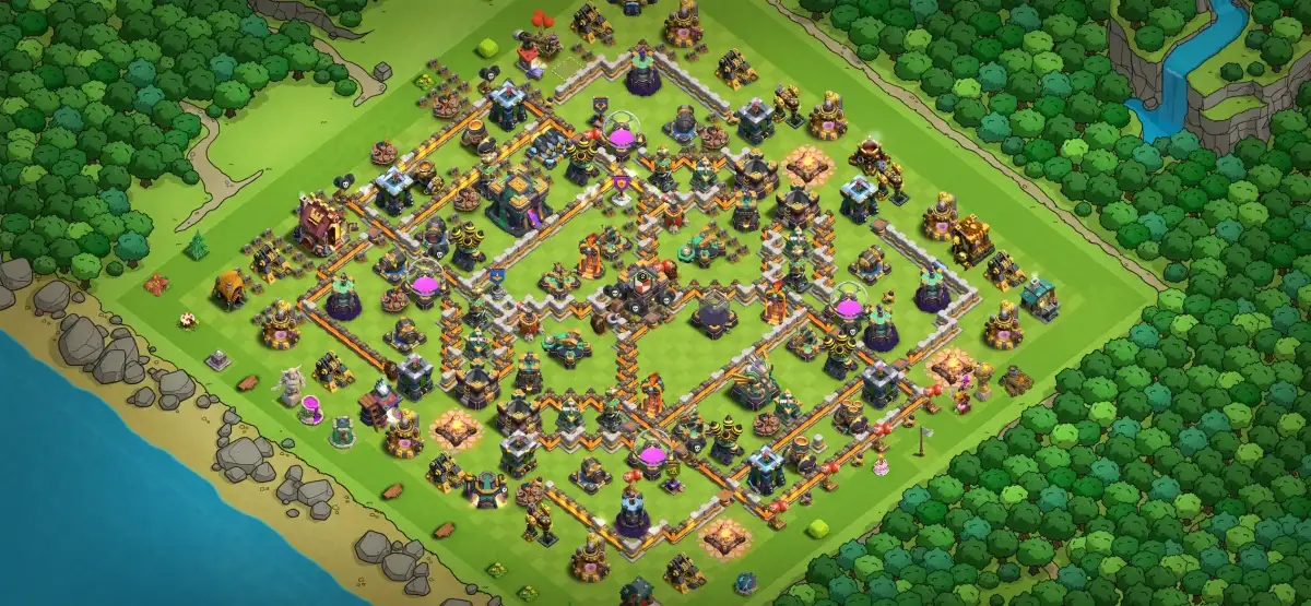 Attack-Proof TH15 Defense Coc Layout | Anti 3 Stars Strong Defensive Village