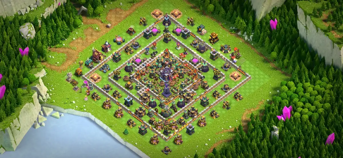 War-Focused TH15 Defense Coc Layout | Hybrid Qeeumium