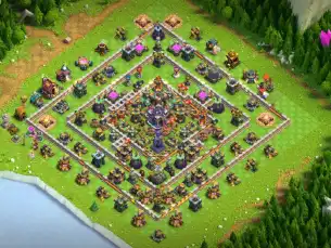 War-Focused TH15 Defense Coc Layout | Hybrid Qeeumium