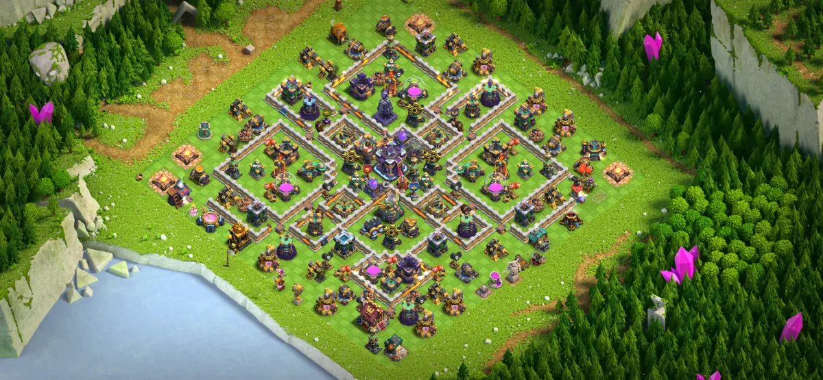 Battle-Tested TH15 Defense Coc Layout | Anti 2 Stars Storm Castle
