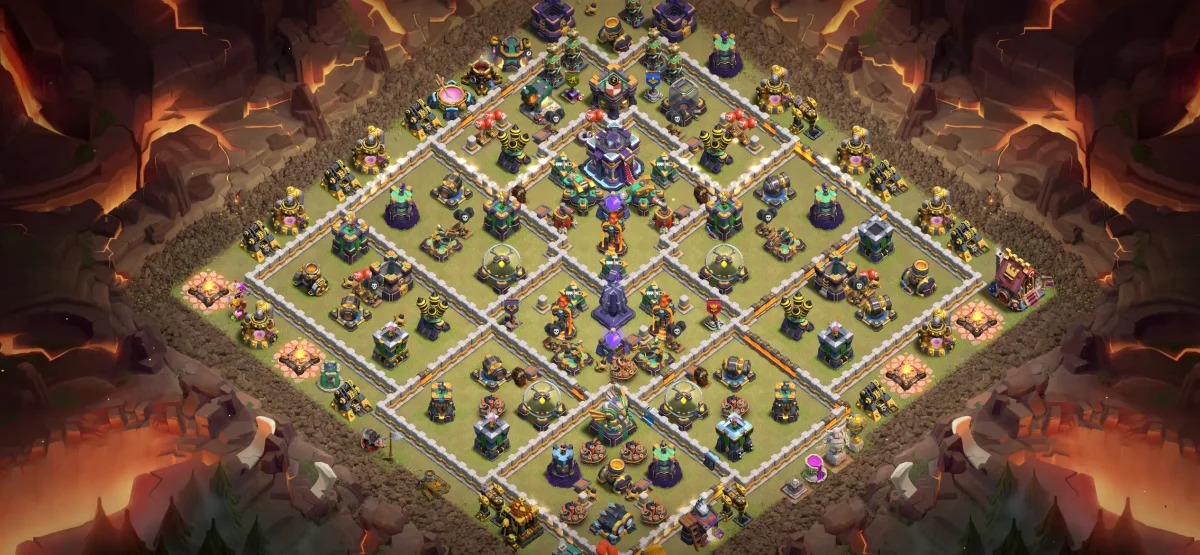 Smartest TH15 War Coc Layout | Anti 3 Stars Inferno King
