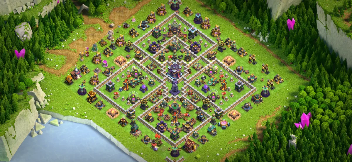 Next-Level TH15 Defense Coc Layout | Anti 2 Stars Titan Shield