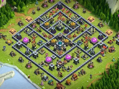 Layout Trusted TH13 Farming Coc Layout | Anti Everything Storage Master