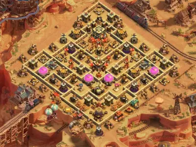 Layout Winning TH13 Defense Coc Layout | Anti 3 Stars Village one