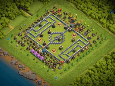 Layout Tactical TH12 Troll / Funny Coc Layout | FIFA Ground