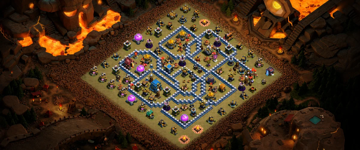 Base-Breaker TH12 War Coc Layout | Anti Everything border2
