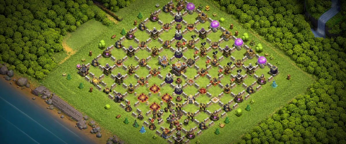 Modern TH11 Troll / Funny Coc Layout | ar coc 