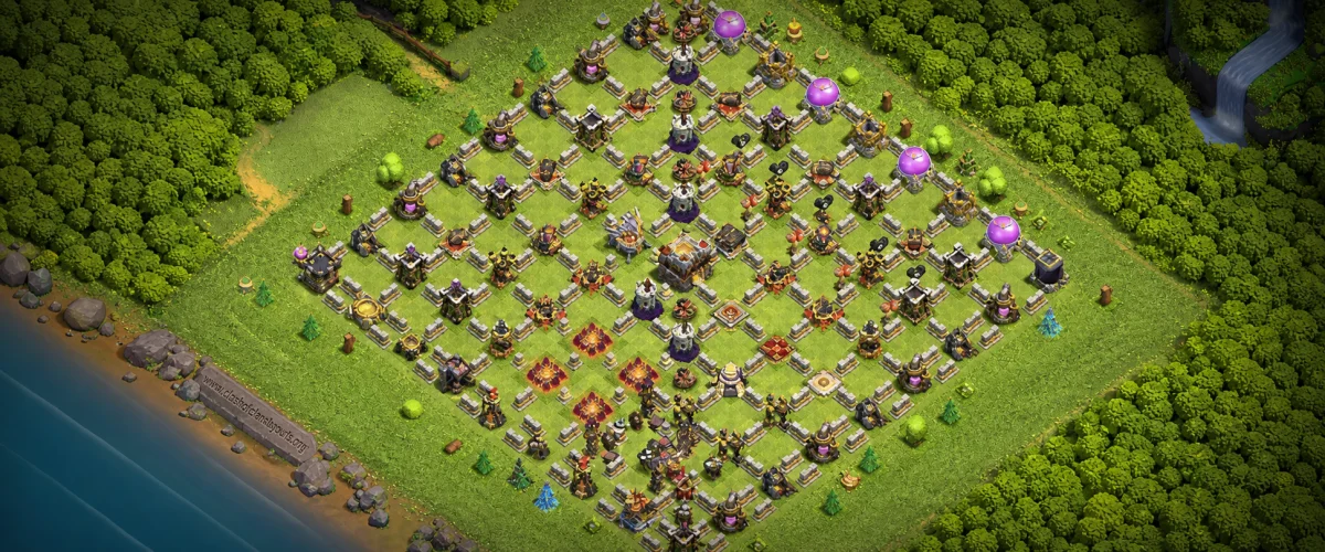 Modern TH11 Troll / Funny Coc Layout | ar coc 