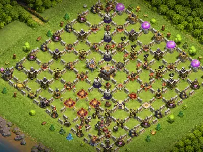 Layout Modern TH11 Troll / Funny Coc Layout | ar coc 