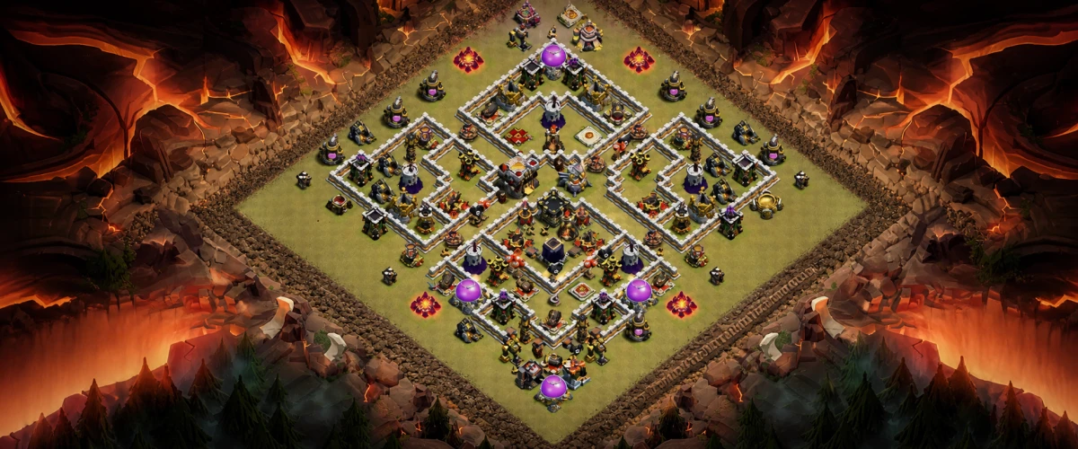 Killer TH11 War Coc Layout | Anti 3 Stars DarkShadow