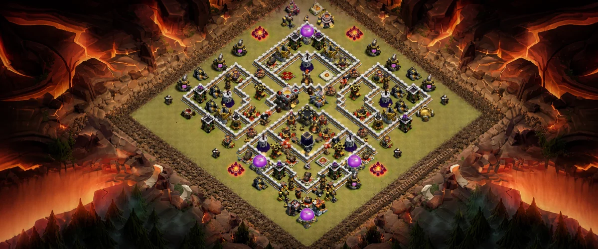 Killer TH11 War Coc Layout | Anti 3 Stars DarkShadow