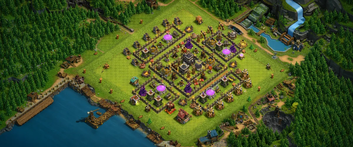 Smartest TH9 Defense Coc Layout | Anti 2 Stars Indian Home