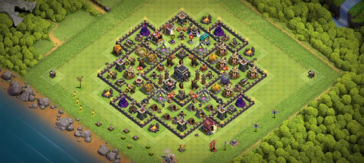 Tested TH9 War Coc Layout | Hybrid Queensland uk