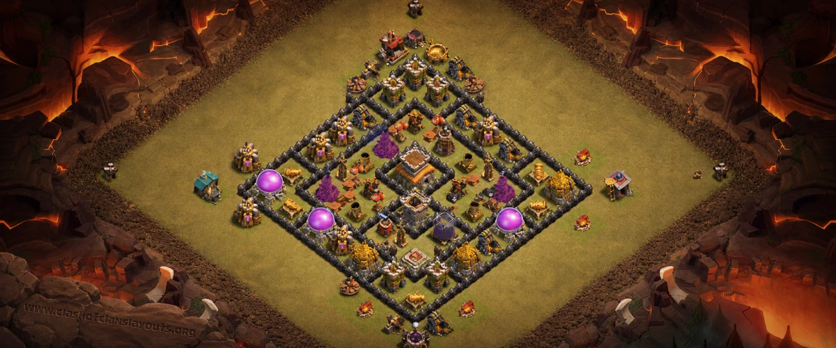 Expert TH8 War Coc Layout | Hybrid Philippines Village 