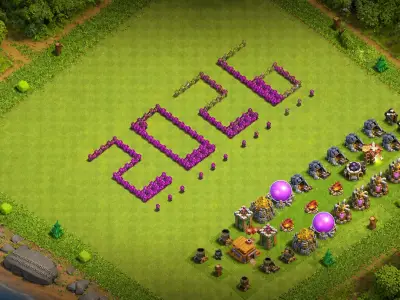 Layout Optimized TH6 Troll / Funny Coc Layout | 2026 latest